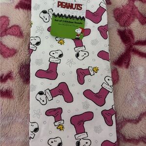 LIMITED EDITION Peanuts Christmas Kitchen Towel